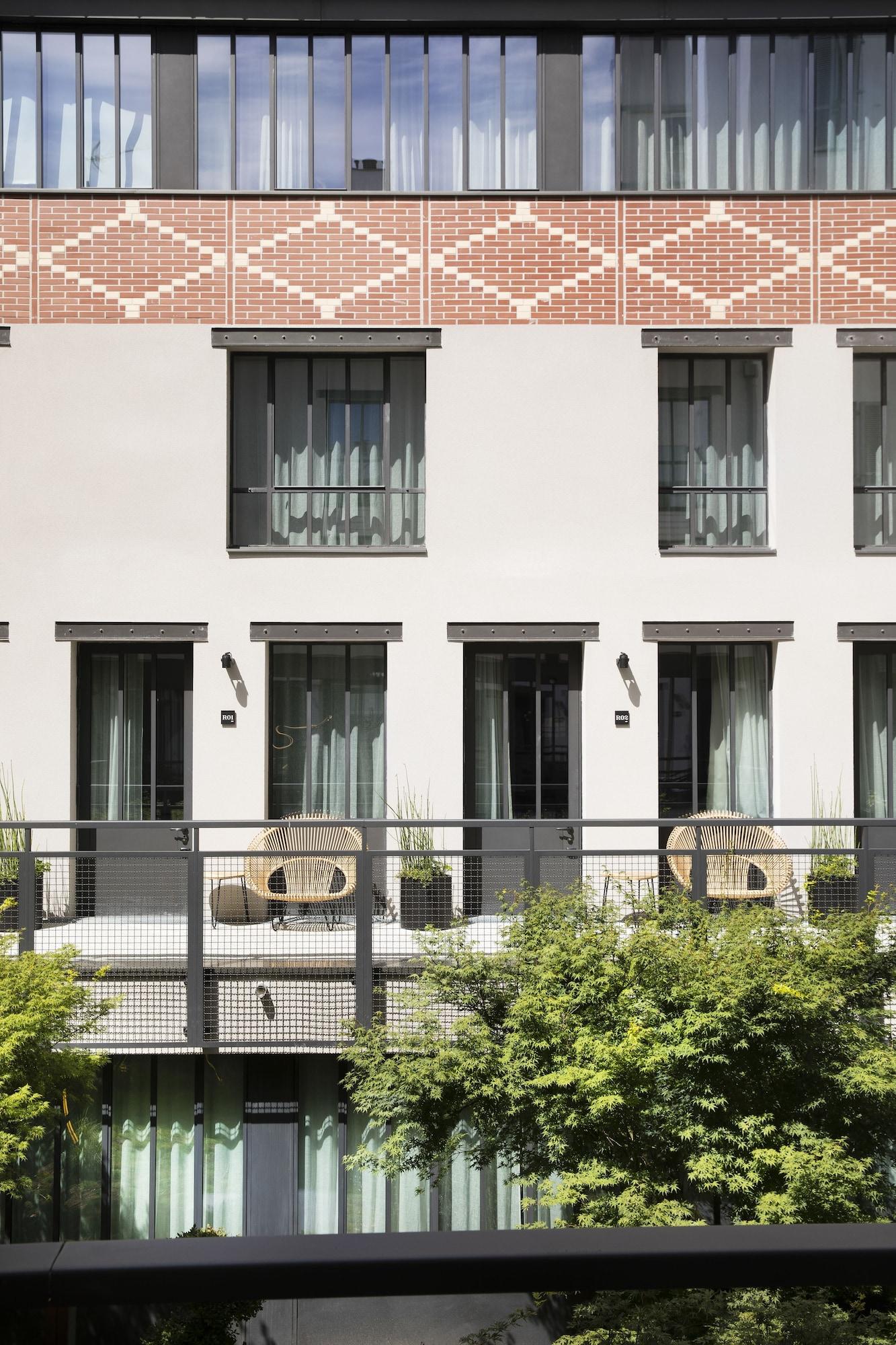 Hotel Les Deux Girafes París Exterior foto