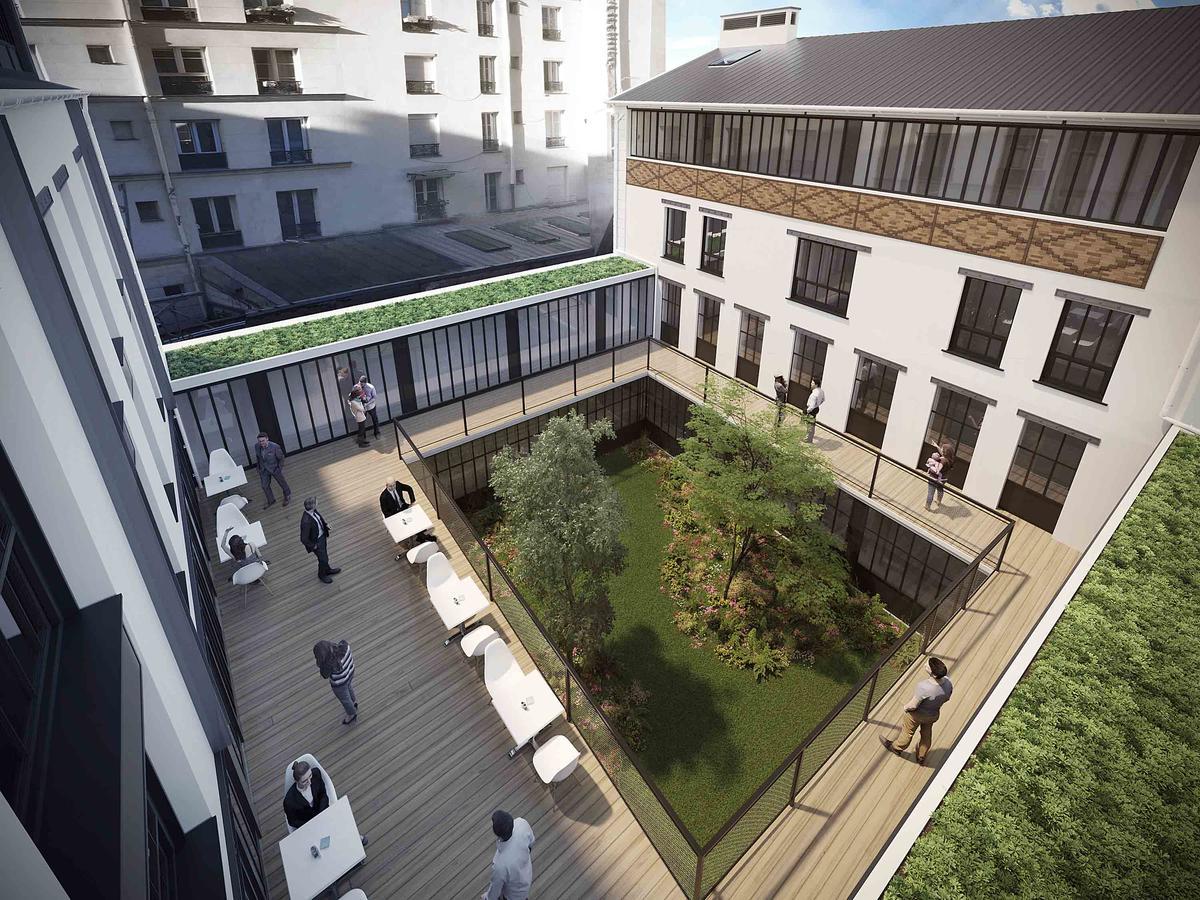 Hotel Les Deux Girafes París Exterior foto